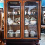 Biedermeier Vitrinekast thumbnail 6