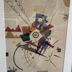 Kandinsky Poster Van Schilderij Ringsum , Lijst 94 X 73 Cm thumbnail 4