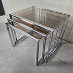 Vintage Mimiset Nesttables Chroom Goud 23K thumbnail 3