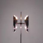 Mid-Century Vintage Space Age Chromen, Staande Lamp, Jaren 60 thumbnail 11