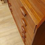 Vintage dyrlund Deense Secretaire Bureau Kast Ladekast thumbnail 2