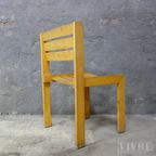 Partij Houten Vintage Wilkhahn Stapelstoelen thumbnail 7