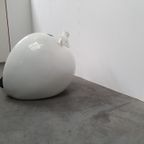 Space Age Fiberglass Apple Design Lounge Chair Vintage thumbnail 3