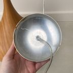 Metalen Hanglamp Met Teak Houten Uitstraling thumbnail 3