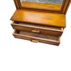 Frans Art Deco Hangkastje Met Spiegel thumbnail 3