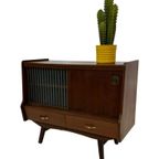 Vintage Kastje Compact Dressoir Jaren 60 Teak Fineer thumbnail 21
