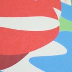 Offset Litho Naar Tom Wesselmann Monica With Tulips 299/450 Pop Art thumbnail 9