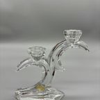 Art Deco West Germany Kristallen Kandelaar Rattenberg thumbnail 5