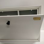 Vintage Metalen Sega Medicijnkastje (dwarskastje) Met Klep thumbnail 6