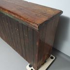 Spanisch Chestnut Wood Side Board Antiqu Bar Counter. Butcher Bar Counter thumbnail 16