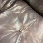 Vintage Chocoladebruine Lederen Tweezit Ds101 Door De Dede thumbnail 16