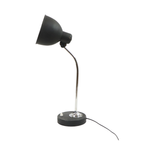 Bureaulamp Zwart Industrieel Chroom Metaal Balgewricht Bauhaus 47Cm thumbnail 9