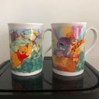 Twee Beker Bone China Engeland / Disney thumbnail 3