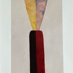 Kasimir Malevich (1878-1935), The Girl, Figure On White, Printed In Belgium thumbnail 5