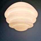 Art Deco Hanglamp In Witte Opaline, Jaren 1920-30 thumbnail 9