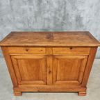 Antieke Kast Commode 19E Eeuws Kersenhout 113X140 Cm thumbnail 6