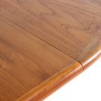 Korup Ronde 2x Verlengbare Eettafel Vintage Deens Massief Teak 'nollund' thumbnail 17