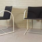 Set Van 2 Vintage Cirkel Stoelen, Metaform, Postmodern thumbnail 12