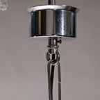 Midcentury Design 5 Arm Gaetano Sciolari Ceiling Lamp Chandelier Chrome thumbnail 9