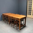 Grote Antieke Draperie Stoffen Tafel thumbnail 31