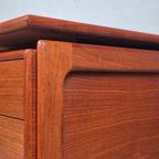 Arne Vodder, G.V. Møbler Vintage Jaren 60 Deens Bureau Teak thumbnail 8