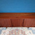 Vintage Lowboard Uit De Jaren 60, Deens Midcentury Dressoir thumbnail 3