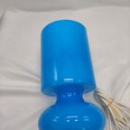 Vintage Lykta Tafel Lamp Blauw Jaren 80 thumbnail 3