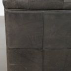 Grijze Lederen Vintage Design Fauteuil Uit De Jaren ’70 thumbnail 11