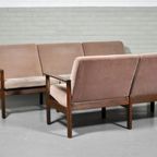 Vintage Deens Bankstel Set / Hoekbank thumbnail 8
