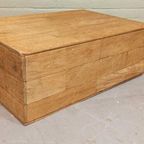 2 X Rustieke Houten Salontafel / Bijzettafel P/p/s thumbnail 7