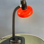 Rode Space Age Tafellamp Met Flexibele Arm thumbnail 5