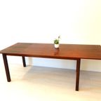 Xxl Retro Vintage Eettafel Tafel Jaren 60 70 Palissanderhout thumbnail 8