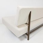 Vintage Rob Parry Slaapbank Gestoffeerd Ploegstof Crème thumbnail 3
