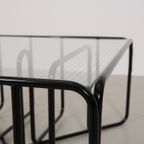 Vintage Zwarte Buisframe Salontafel thumbnail 2