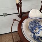 Antieke Victoriaanse Wastafel / Lampethouder thumbnail 8
