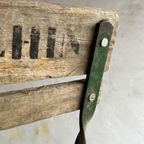 Antique Brewery Terrace Stools + Table thumbnail 4