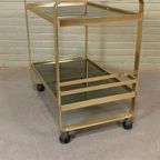 Vintage Trolley Barcart Serveerwagen, Av Handwerk thumbnail 7