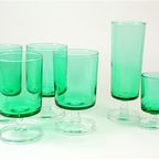 Set Groene Vintage Glaasjes – France thumbnail 5