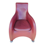 Montis / Gerard Van Den Berg / 1990s / Bordeaux Red Leather thumbnail 7