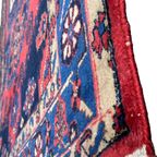 Perzisch Wiss Vloerkleed Handgeknoopt 217X315Cm Xl - Vintage Tapijt - Rood Donkerblauw - Reliving thumbnail 7