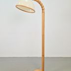 Vintage Steinhauer Scandinavisch Pin Houten Vloerlamp ’70 thumbnail 8