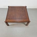 Vintage Minimalistisch Design Wengé Salontafel ‘70 Denmark thumbnail 5