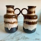 Ceramic Jug Vase By Scheurich West Germany (2X) thumbnail 12