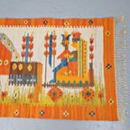 Vintage Kelim Maria Domanska For The Wedding Denmark '60 thumbnail 6