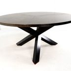 Gerard Geytenbeek Ronde Wengé Eettafel Dutch Design thumbnail 16