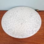Grote Plafondlamp Van Geglazuurd Glas (Diam 45Cm), Doria, 1970 thumbnail 14