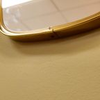Vintage Wandspiegel Spiegel Mirror Messing Goud thumbnail 3