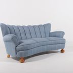 Scandinavian Design Curved Sofa, 1940’S Sweden thumbnail 11