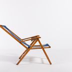 Italian Mid-century Foldable Deck Chair From Fratelli Reguitti 1960’s thumbnail 10