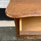 Vintage 3 Ladekast Op Schattige Gebogen Pootjes, 72 Cm Hoog En 70 Cm Breed thumbnail 9